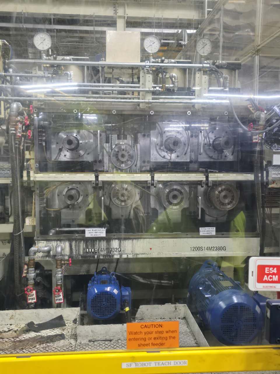Press line equipment 3